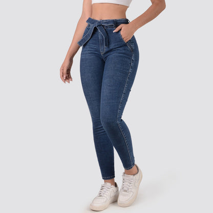 JEANS MUJER SKINNY TIRO ALTO 2023