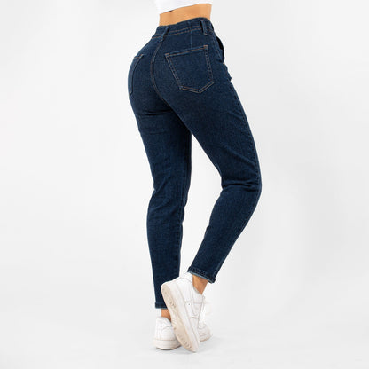 JEANS MUJER MOM TIRO ALTO   2027